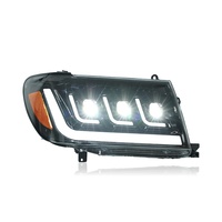 Luz LED para Auto, Luz Diurna LED con Dirección de Flujo para Toyota Land Cruiser LC100 02-07, Modificación del Conjunto de Faros Delanteros
