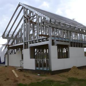 Modern Design Stalen Constructie Gebouw Voor Villa Boerderij School Kantoor Supermarkt Winkelcentrum Eenvoudig Montage Stalen Huis - Product Image 3