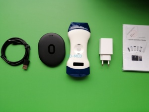 Hospital Clinic Inalámbrico Color Ultrasonido Quirúrgico Abdominal Mano Convexo + Lineal Máquina de sonda dual Veterinaria DCU19A - Product Image 6