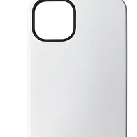 Coque de téléphone personnalisable antichoc en TPU + PC 2-en-1, coque vierge 3D par sublimation pour iPhone 13 14 15 16 17 Pro Max