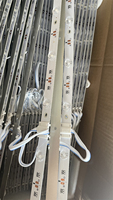 Bande lumineuse LED à réflexion diffuse 12V 24V avec lentille PMMA, angle de faisceau de 120 degrés pour les projets d'éclairage de lettres de panneaux publicitaires