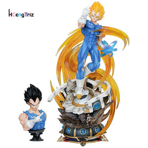 Figura Grande de DBZ de Vegeta Super Saiyan con Doble Cabeza de <span class=keywords><strong>Segunda</strong></span> Generación, Modelo de Animación de Juguete de PVC - Product Image 6