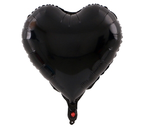 Launch Eco-Friendly Disposable Metallic Heart-shaped <strong>18</strong>-<strong>Inch</strong> Love <strong>Balloons</strong> Valentine's Day Mother's Day Graduation Night - Product Image 2