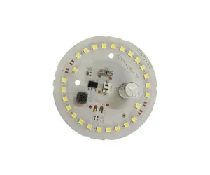 Placa de circuito pcb de alumínio, lâmpada led 220v dob 5w 7w 12w smd2835 lâmpada led placa pcb