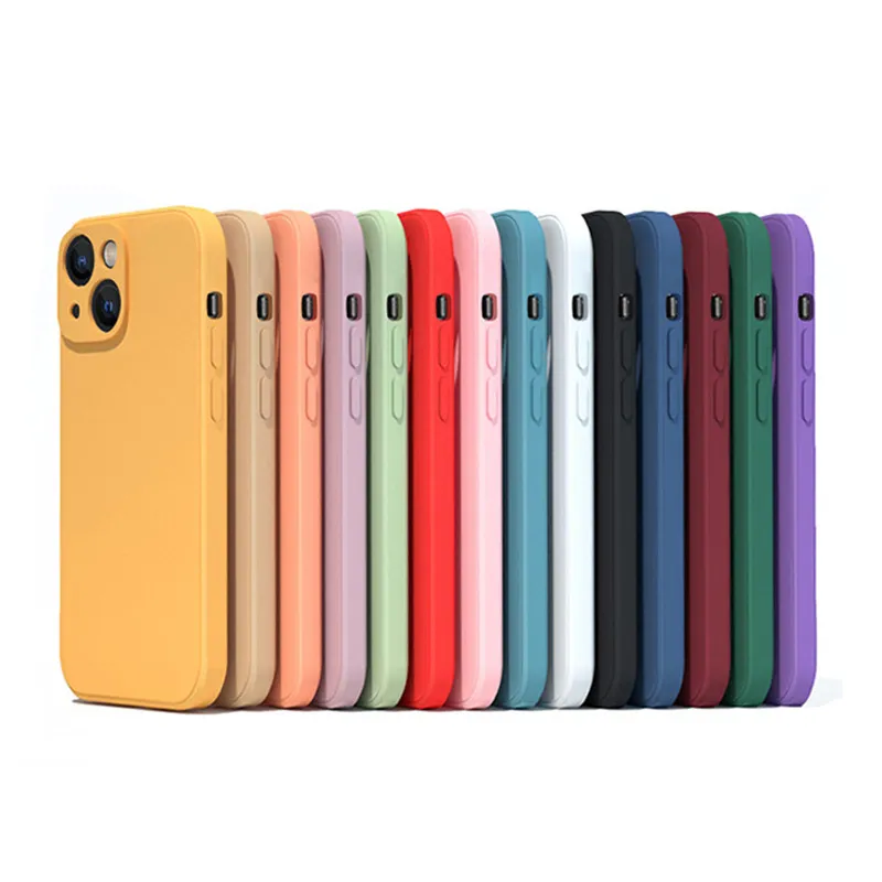 Amazon hot sell mobile phone bags & cases solid color TPU soft shell phone case frosted protective cover wholesale cheap