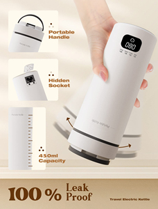 <span class=keywords><strong>Bollitore</strong></span> Elettrico Portatile da Viaggio Tazza Riscaldante <span class=keywords><strong>Mini</strong></span> per Uso Domestico e Dormitori Studenti <span class=keywords><strong>Bollitore</strong></span> Automatico per Acqua Calda - Product Image 6