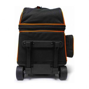 Sac de bowling BSCI avec compartiment pour chaussures, grande capacité, multi-poches pour 2 balles de bowling - Product Image 4