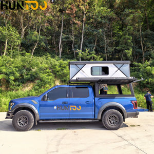 Huntoo Nouvelle auventeuse compacte pliable en aluminium pour pick-up 4x4 tout-terrain, robuste, étanche et facile à installer - Product Image 1