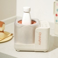 Modulateur de lait électrique sans Bpa Nouveau design Chauffe-biberon avec contrôle de température
