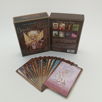 Carte Oracle personnalisée avec guide d'affirmation brillante Cartas De Tarot