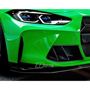 Rejillas de Ventilación Delanteras de Fibra de Carbono Estilo R44 para BMW G80 G81 M3 G82 G83 M4 2020 2021 2022 2023 2024 2025 - Product Image 4