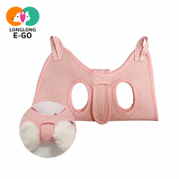Hamac de toilettage suspendu populaire pour animaux de compagnie, anti-morsure et anti-griffures, pour chiens et chats, pour le bain et la coupe des ongles, en tissu non tissé, avec ceinture de maintien pour la taille