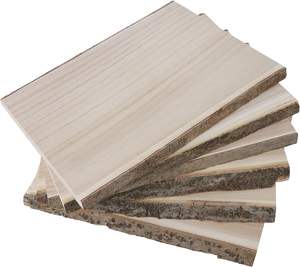 6 planches de bois rustiques, tranches de bois et dalles de bois à bord vivant pour le bricolage, naturelles et non finies, vierges pour centres de table - Product Image 1