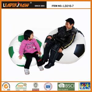 เก้าอี้บีนแบ็กทรงลูกฟุตบอล สำหรับนั่งเล่นสบายๆ ทั้งในร่มและกลางแจ้ง ทำจากโพลีเอสเตอร์ ดีไซน์ทันสมัย - Product Image 4