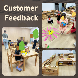 Table de construction en bois Montessori pour la maternelle, la garderie, les tout-petits, les enfants, les enfants, pour l'étude ou le <span class=keywords><strong>dessin</strong></span>, meubles - Product Image 6