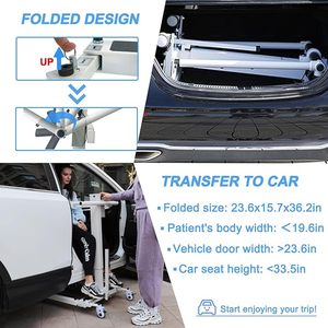 <span class=keywords><strong>Disabili</strong></span> sollevando su sedia a rotelle piegata persone spostano dispositivi di assistenza sollevatori di sollevamento al veicolo <span class=keywords><strong>per</strong></span> anziani - Product Image 3