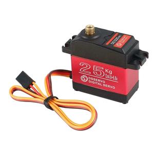 1/2/6/10/20 piezas Servo <span class=keywords><strong>Dsservo</strong></span> Impermeable <span class=keywords><strong>DS3225</strong></span> 25KG de Alta Velocidad 180/270/360 Grados con Engranaje Metálico Digital para Coches RC 1/8 1/10 - Product Image 1