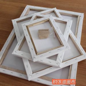 Wholesale Customizable Size <strong>30x40</strong>-50x50cm 100% Cotton Waterproof Eco-Friendly Stretched Blank <strong>Canvas</strong> Painting <strong>Frame</strong> - Product Image 4