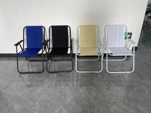 Sedia da Spiaggia Pieghevole Moderna Portatile con 3 Molle, Telaio in Metallo, Sedia da <span class=keywords><strong>Campeggio</strong></span> per Esterni, Sillas de Playa - Product Image 6