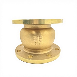 H42X-16T Clapet anti-retour silencieux <span class=keywords><strong>à</strong></span> bride tout cuivre Zhi Da pour pompe <span class=keywords><strong>à</strong></span> eau silencieuse, usage incendie, unidirectionnel, vertical/horizontal - Product Image 3
