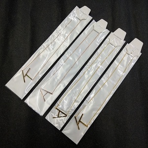 <span class=keywords><strong>Collana</strong></span> di gioielli di moda 2024 per le donne 100% in acciaio inossidabile collane di lettere iniziali A-Z alfabeto mai sbiadire gioiello all'ingrosso - Product Image 4