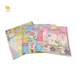 Shinyway儿童创造童话工艺包6童话切口彩纸创意工艺包