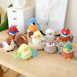 Mới nhất vịt sang trọng Búp bê nhồi bông động vật Vòng Chim Nhồi Bông đồ chơi sang trọng Keychain - Product Image 5