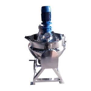 Proveedores <span class=keywords><strong>de</strong></span> China, calentador eléctrico inclinable, hervidor con camisa con raspador mezclador para calefacción, concentración, destilación Factice - Product Image 3