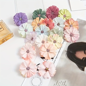 Fiore artificiale simulazione stella lingua <span class=keywords><strong>fiori</strong></span> 4.5cm Daisy scatola regalo fiore festa di nozze - Product Image 6