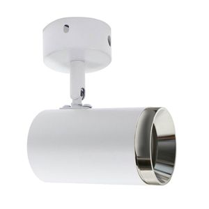 Spot de plafond orientable GU10 1 lumière, réglable, idéal pour éclairer les espaces et les environnements modernes. - Product Image 1