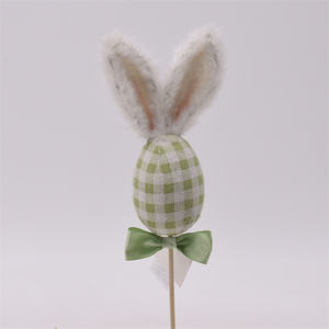 नया डिजाइन कृत्रिम शिल्प वसंत बंनी पार्टी के लिए ईस्टर खरगोश सजावट - Product Image 4