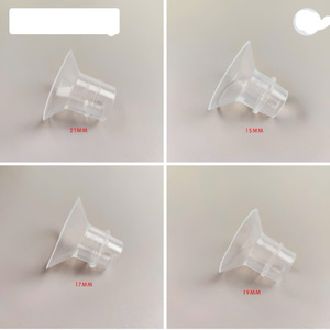 Extractor de leche inserto de brida reductor de tamaño de silicona suave 17mm 19mm 21mm OEM - Product Image 3