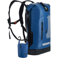 Échantillon gratuit : Sac étanche à fermeture roulée - Sac à dos imperméable pour garder l'équipement au sec lors du kayak, avec étui étanche pour téléphone