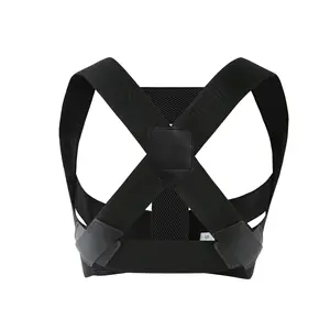 Cintura di supporto per la schiena elastica regolabile da donna correttore per la postura del torace tutore per il corpo Shaper funzione di protezione del corsetto