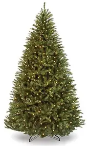 Árvore de natal com led artificial, material de decoração para decoração de natal, topper de árvore de natal, 210 cm, para decoração de casa, albero di natale
