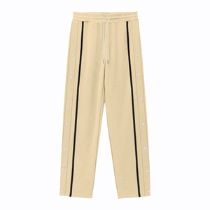 <span class=keywords><strong>Pantaloni</strong></span> Sportivi da <span class=keywords><strong>Uomo</strong></span> Vestibilità Ampia <span class=keywords><strong>con</strong></span> Bottoni Laterali a Pressione, Striscia a Contrasto e Coulisse in Vita, Casual, per Basket, Palestra e Streetwear - Product Image 6