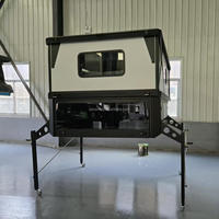 Camper 4x4 sur mesure, étanche, en aluminium, avec toit relevable, pour aventures en plein air