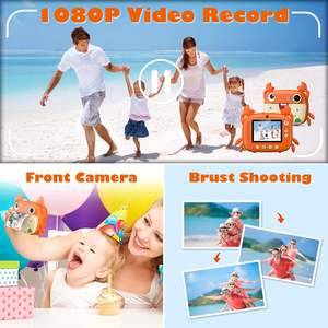 Impresora de cámara instantánea personalizada de fábrica al por mayor <span class=keywords><strong>para</strong></span> oficina estudiante Navidad cumpleaños mejor regalo mini impresora de bolsillo cámara de fotos - Product Image 3