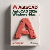 AutoCAD 2026 Tam Sürüm Lisansı Windows ve MacOS için Anında Teslimat
