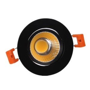 ไฟ LED แบบฝังเพดาน อะลูมิเนียมสีดำ 4100K แสงขาวกลาง AC 220V สำหรับใช้ภายในอาคาร CRI 90 IP20 ปรับความสว่างได้ รับประกัน 3 ปี - Product Image 1