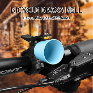 Campana de Bicicleta Clásica de Color Cobre, Sonido Fuerte, para Manillar de Bicicleta de Montaña, Regalo de Navidad - Product Image 3