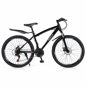 Sepeda Gunung Dewasa Rangka Baja Karbon 24"/26"/27" Suspensi Belakang Rem Kabel Kecepatan Tunggal Kapasitas Beban Tinggi untuk Dewasa - Product Image 1