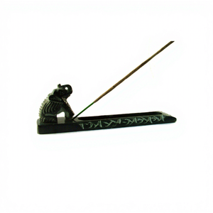 Porta Incienso de Piedra Jabonosa Único para Decoración del Hogar - Product Image 1