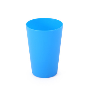 RTS anak-anak 160ML kosong warna-warni mulut lebar permukaan Matte polos plastik dapat ditumpuk cangkir Stadion - Product Image 6