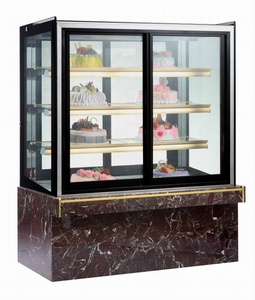 Réfrigérateur de présentation de gâteaux à <span class=keywords><strong>prix</strong></span> d'usine, réfrigérateur vertical de boulangerie avec porte coulissante avant et arrière - Product Image 5
