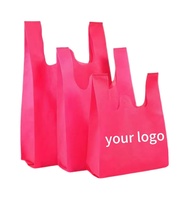Nouveaux sacs de courses 2026 en tissu non tissé écologique, personnalisables avec logo, pliables, à poignées, pour supermarché, portables et faciles à transporter