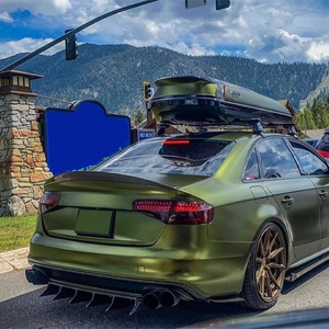 สปอยเลอร์หลังคาร์บอนไฟเบอร์ขัดเงา รุ่น DGRCCS สำหรับ A5 B8 B8.5 4 ประตู Sportback 8TA Style ปี 2009-2017 - Product Image 5