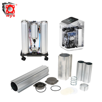 Concentrateur d'oxygène sur mesure avec cylindre à tamis moléculaire en alliage d'aluminium, composant pneumatique pour machine à oxygène PSA