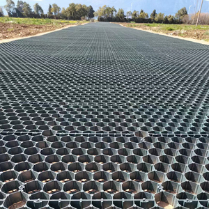 Grille en plastique HDPE pour gazon, allées, parkings, contrôle de l'érosion des pentes, stabilisation des sols, pavés en gravier et aménagement paysager - Product Image 2