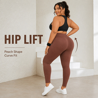 Leggings de yoga taille haute côtelés sans couture extensibles pour femme, effet ventre plat, grandes tailles, pour l'entraînement et la gym